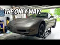 C5 Corvette 1997-2004 oil change made simple