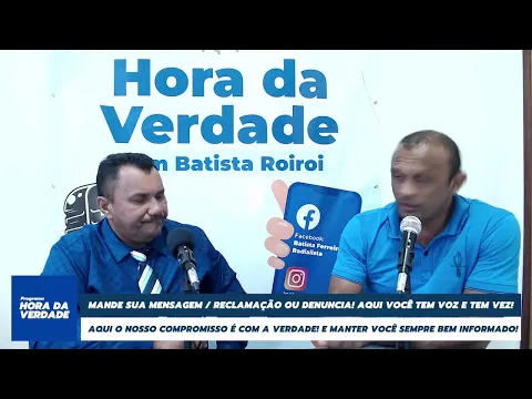 Download MP3 Transmissão ao vivo de Programa Hora da Verdade