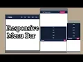How to Create Responsive Menu Bar Using JQuery W Tutorials