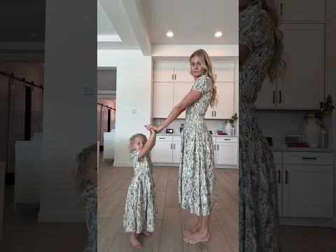 Me and my mini me dancing 🤣