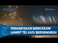 Download Lagu PENAMPAKAN MENCEKAM! Israel saat Digempur Rudal Iran, Langit Tel Aviv Bergemuruh