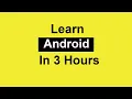 Android App Development Tutorial For Beginners 2021 Master Android Today