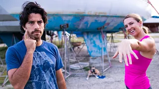 She said YES! But our Sailboat is ROTTING… | BOAB 204
