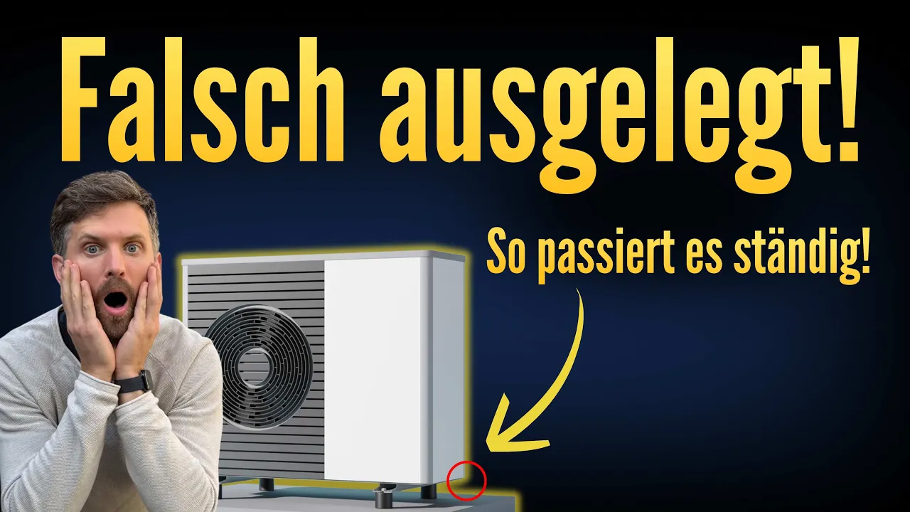 Die meisten Wärmepumpen sind falsch ausgelegt – Heizungsbaumeister erklärt, worauf es ankommt!