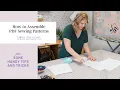 How to Assemble PDF Patterns from Love Notions