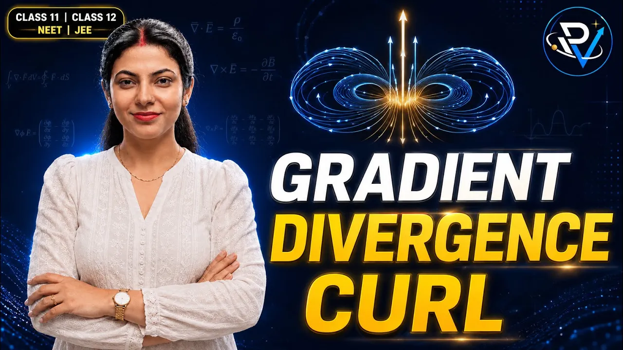 Gradient, Divergence & Curl | Intuition + Concept | Vector Calculus for Physics