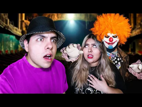 PASAMOS UNA NOCHE EN TEATRO EMBRUJADO ?? | El Tío Néstor ? @MeliRico @yilued @garric96