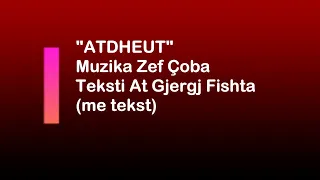 atdheut zef oba at gjergj fishta me tekst 