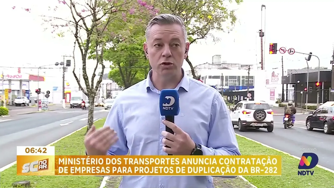 BR-282: Ministério dos Transportes anuncia contratação de empresas para projetos de duplicação