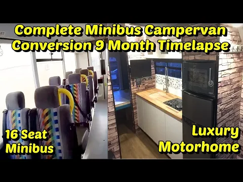 Download MP3 Amazing Mercedes Sprinter Minibus Campervan Conversion Time Lapse 9 Month Full Build