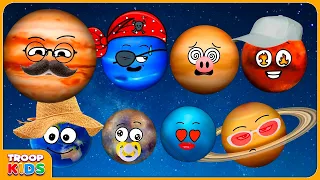 Download Planet SONG for BABY | Solar System for children | Planets Finger family MP3