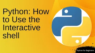 Python How to Use the Interactive Shell - Tutorial