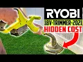 WATCH BEFORE YOU BUY Ryobi 18v One 10 String Trimmer Review - 2021