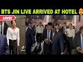 Download Lagu BTS Jin LIVE 🔴 Spotted Arrived At Hotel Late Nights 🥺 LIVE Jin Arrived Gucci Milan Fashion Week 😍