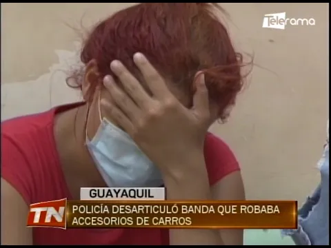 Policía desarticuló banda que robaba accesorios de carros