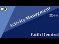X Activity Managment 3 - Create Tables and Enums