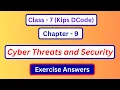 Computer Class 7 Chapter 9 Question Answer Kips decode Class 7 Computer Lesson 9 Exercise Answer