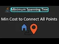 LeetCode - 1584 Min Cost to Connect All Points Minimum Spanning Tree Java