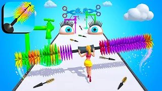 SLIP MASCARA GAMEPLAY | ALL LEVELS (PART 17 )