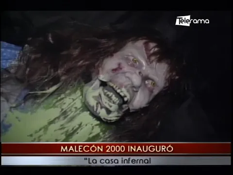 Malcón 2000 inauguró La casa infernal