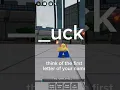 Download Lagu think of the the first letter of your name