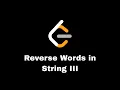 Leet Code 557 Reverse Words in a String III In Arabic