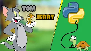 Tom and Jerry Drawing in Python