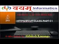 JAVA SERVLET JSP HINDI SERIES HttpServlet CLASS-PART 01