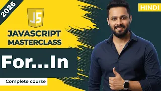 Javascript tutorial in Hindi For in Loop Object Loop Break Continue