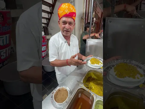 जयपुर का फेमस दही बड़ा #greatindianthali #food #specialthali #specialfood #foodie #streetfood