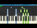 涟漪 陈百强 Danny Chan | Synthesia 钢琴教学 ❤️ 初学者