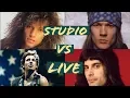 Download Lagu Rock singers studio VS live