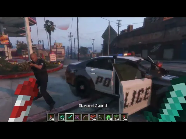 Minecraft X GTA 5