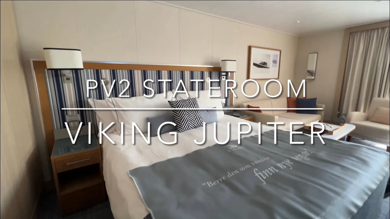 Viking Jupiter PV2 Stateroom Tour | Viking Homelands Cruise | Travel and Cruise Tips