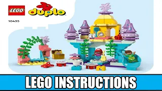 LEGO Instructions - Duplo - 10435 - Ariel's Magical Underwater Palace - Ariel