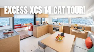 Tour the 2023 Excess XCS 14 Catamaran | Boating Journey