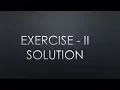 Python tutorial in Hindi 65 Exercise 2 solution lecture