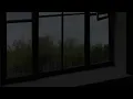 99% of you will fall asleep asmr- Windy Rain and Thunder on window - 2 hours rain sounds