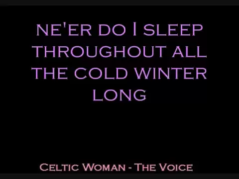 Download MP3 Celtic Woman - The Voice [Lyric Video]