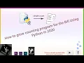 How to grow counting program for the Bill Using Python Count the bill in python program 2020