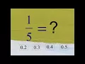as a decimal