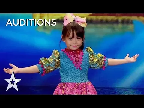 Kid Dancer Zeexhie Makes the Audience Melt With Every Word Asias Got Talent 2019 on AXN Asia