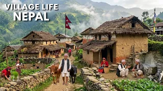 Traditional Village Life in Nepal 🇳🇵| नेपाल के अनदेखे गाँव