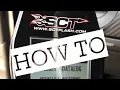 How To Tell If a SCT X4 Tuner Is Unmarried How Many Unlocks Are Remaining Serial