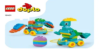 👶 LEGO instructions 👶 DUPLO 👶 10451 👶 3in1 Dinosaurs on Wheels 👶 Book 3 👶