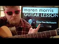 Download Lagu Guitar Teacher REACTS: Better Than We Found It Maren Morris // easy guitar tutorial beginner lesson