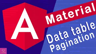 Angular Material Data table Pagination angular pagination example angular material table
