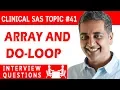 CLINICAL SAS TOPIC and Do-Loop in Clinical SAS Programming