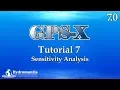 GPS-X Tutorial 7 Sensitivity Analysis