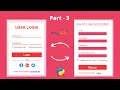 Login Page Linked With Signup Page User Registration with MySQL Python Tkinter GUI Project